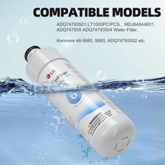 1 Pack New Sealed LG LT1000P Refrigerator Water Filter Replacement ADQ747935