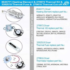 QRInnovations 279838, 279816 and 3392519 Dryer Heating Element Kit