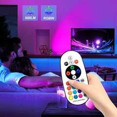 LED Spot Lights Indoor 6W RGBW LED Spotlight with Remote Control Changing Color