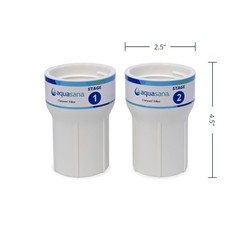 Aquasana Replacement Filter Housing Sump Fits Claryum 2-Stage Under Sink Water