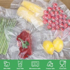 8″x50′ 11″x50′ Vacuum Sealer Rolls Commercial Grade Food Saver Storage Bags 4Mil