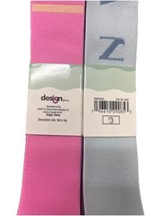 Bon Voyage 4 Pack Towel Bands, Towel Bands, 1.5 in. x 15.5 in. design Assorted