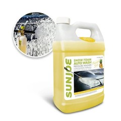 Sun Joe Premium Snow Foam Pineapple Scent Car Wash Soap & Cleaner 1 Gal FCS1G