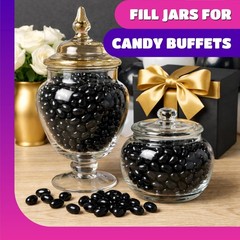 Black Licorice Jelly Beans – 2 Pound Pack