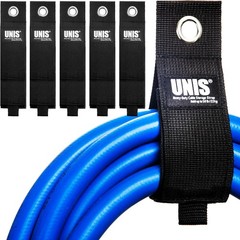 Heavy Duty Cable Organizer Straps 5 Pack 13in Reusable Ties for Extension Cords