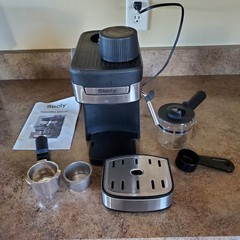Sboly Espresso Machine Maker with Steam Milk Frother Espresso Model LPM201