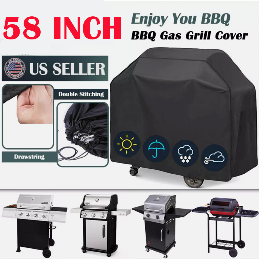58in For 7130 Grill Cover for Weber Genesis II 3 Burner and Genesis 300 Series