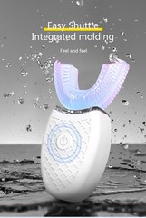 360° Sonic Electric U-Type Toothbrush | Automatic Waterproof Silicon Oral Care