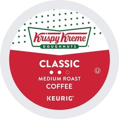 Krispy Kreme Classic Coffee, Keurig Single Serve K-Cup Pods, Medium Roast, 96 Ct