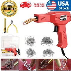 Plastic Welder Kit for Bumper Repair, 200 Staples, Hot Stapler Welding Gun.