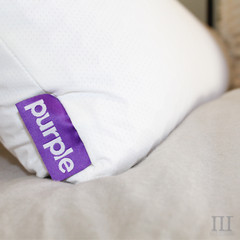 Purple Harmony Pillow – The Greatest Ever – Standard Size, Low / Medium / Tall