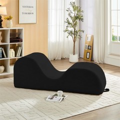 Zafly Yoga Chaise Lounge Indoor, Yoga Chaise, Ergonomic Reading Chair for Adults