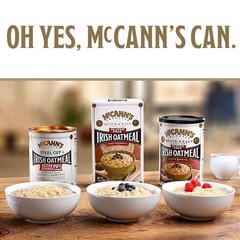McCann’s Irish Oatmeal, Quick Cooking Rolled 16 Ounce (Pack of 1), Original