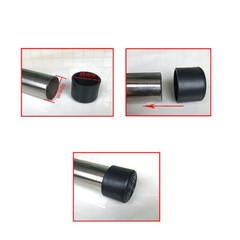 Round Rubber Chair Ferrule Anti Scratch Table Stool Feet Leg Grip Tip End Caps