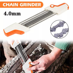 2 in 1 4.0mm Easy File Chainsaw Chain Sharpener for Stihl 3/8″ Diameter 5/32″