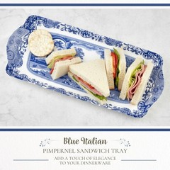 Pimpernel Blue Italian Sandwich Tray