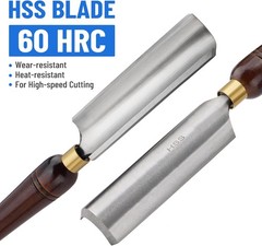 1PCS 2” HSS Roughing Gouge Lathe Chisel Wood Lathe Turning Tool For Woodturning