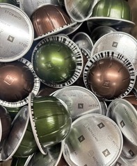 Nespresso Vertuo Stormio/Intenso Dark Roast Coffee Variety Pack 60 LOOSE pods