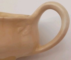 Vintage Crazed,Stained,Weathered Avona Taylor Smith & Taylor China Co.Gravy Boat