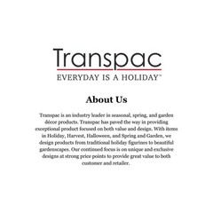 Transpac Transpac Ceramic 4.2 in. Multicolor Christmas Iridescent Salt and…