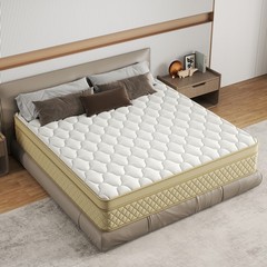 12″ 14″ Hybrid Mattress Gel Memory Foam Springs Twin Full Queen King In A Box