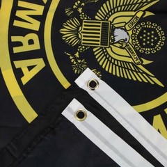 US Army Crest Flag United States Military Banner Polyester 3×5 Ft Black Flags