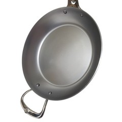 De Buyer Mineral B Pro Carbon Steel Fry Pan Stainless-Steel Nonstick 12 1/2″