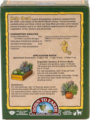 Down to Earth Organic Kelp Meal Fertilizer Mix 1-0.1-2, 0.5 Lb