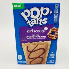 2 Boxes Pop-Tart Girl Scouts Cookie Thin Mints Coconut Caramel Limited Edition