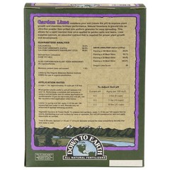 Down to Earth Organic Garden Lime Calcium Carbonate, 5lb