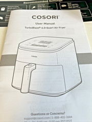 Cosori TurboBlaze Air Fryer 6Qt, Premium Ceramic Coating 90°–450°F