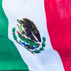 2 PACK MEXICO CAR AUTO DEALER SUPPLIES Window Clip On Flags Sale Flag