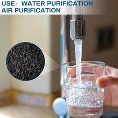 20 Lbs Bulk Activated Charcoal – Coconut Hull GAC 10-18 Mesh for Water & Air