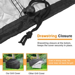 58 Inch 7130 Grill Cover For Weber Genesis II & Genesis 300 Series Gas Grills