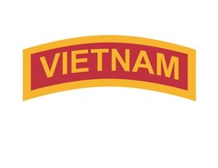 VIETNAM Tab Vinyl Window Decal/Sticker
