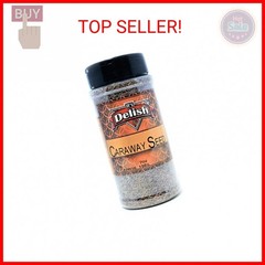 Gourmet Caraway Seeds by Its Delish, Medium Jar, 7 oz