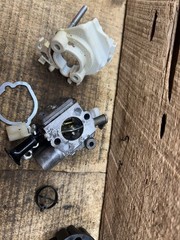 New OEM STIHL MS291 MS271 Manual Adjust Carburetor Carb Zama Chainsaw Intake Nut