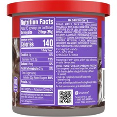 (2 pack) Duncan Hines Creamy Dark Chocolate Fudge Flavored Frosting, 16 oz.