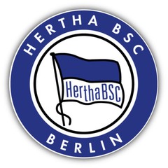 Hertha BSC Berlin FC Germany Soccer Football Car Bumper Sticker Decal 5” x 5”