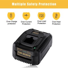 6AH 18V DC9096-2 For Dewalt 18 VOLT DC9096 DC9098 NiMH/Li-ion Battery NEW DW9096