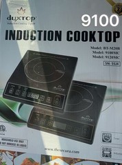 （9100）DUXTOP 1800W Portable Induction Cooktop Countertop Burner, Black 9100MC