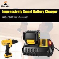 2PACK Dewalt DCB203 20V Max Battery 3.0Ah Lithium Ion Li-Ion 20 Volt /Charger