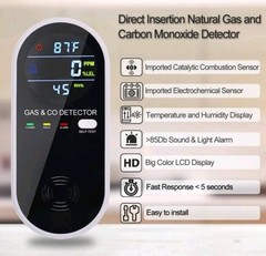 4 in 1 Natural Gas Detector & Carbon Monoxide Detector – Carbon Monoxide Detecto