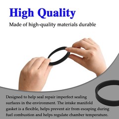 6 PCS Intake Manifold Rubber Sealing Gasket for N52 N54 E60 E70 E90 E92-128i…