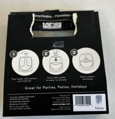 Modgy Luminary Lantern Sakura (LS2) – Open Box w/ all items Not available online