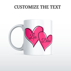 Personalized mug with text photo name logo personalized gift funny coffee mug 11
