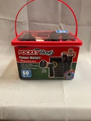Pocket Hose Copper Bullet 50 FT Expanding Garden Hose