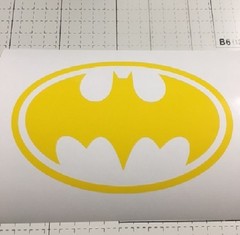 Die cut Vinyl BATMAN LOGO Car Truck Decal Sticker Gift Laptop Comic Dark Knight