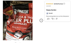 Eliminator Ant, Flea & Tick Killer Plus Lawn Insect Granules, 20lb