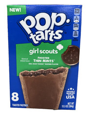 Kellogg’s Pop Tarts Girl Scouts Frosted Thin Mints Toaster Pastries 13.5 oz